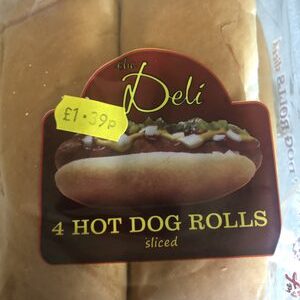 4 Hot Dog Rolls