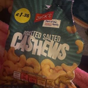 Jacks Salted Cashews