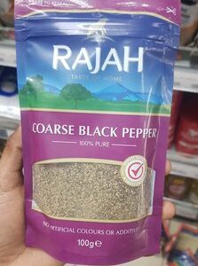 Raja Coarse Black Pepper 100 Gram