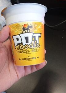 Pot Noodle Curry
