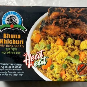 Bhuna Khichuri With Rohi Fish