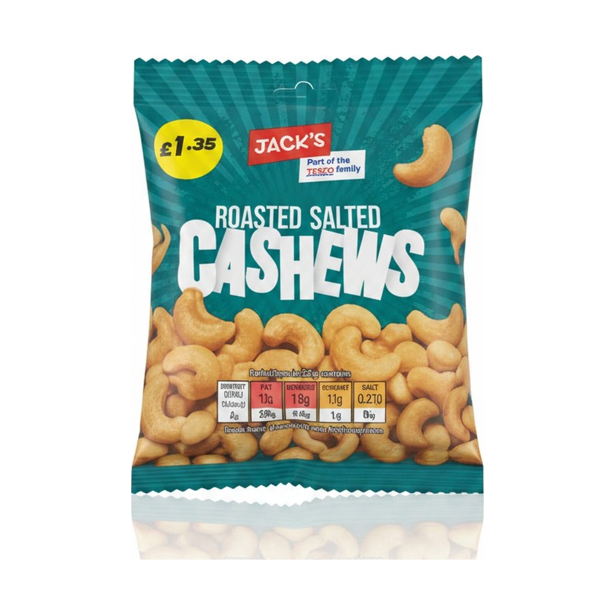 Jacks Salted Cashews