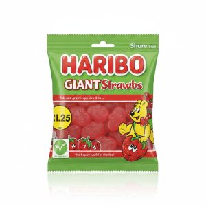 Haribo Giant Strabs 140gm