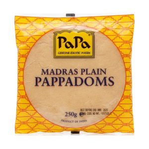 Papa Plain Pappadoms