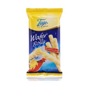 Tago Wafer Rolls Vanilla Flavour 150g