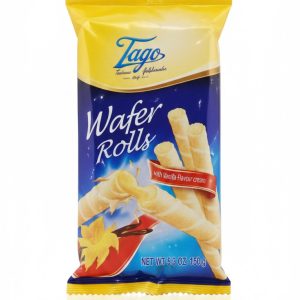 Tago Wafer Rolls Vanilla Flavour 150g