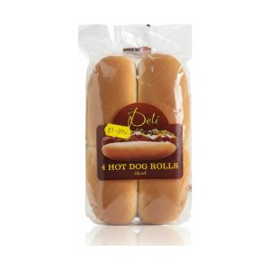 4 Hot Dog Rolls