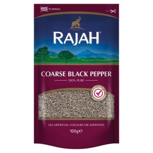 Raja Coarse Black Pepper 100 Gram