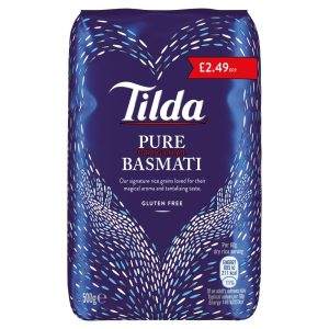 Tilda Pure Org Basmati 500g
