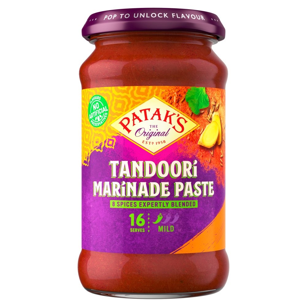Pataks Tandoori Marinade Paste 312g