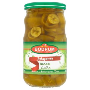 Bodrum Jalepeno Slices 370g