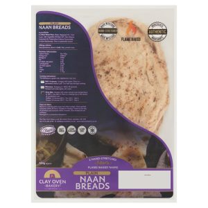 Clay Oven Plain Naan Breads