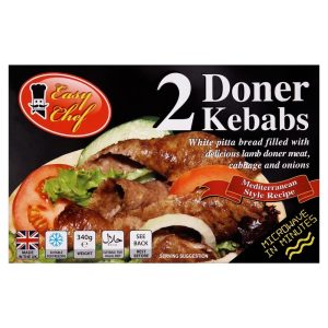 2 Doner Kebabs