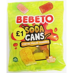 Bebeto Soda Cans