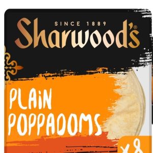 Sharwood Rte Plain Puppodums